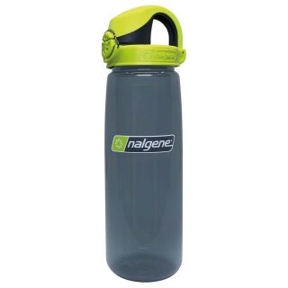 NG OTF Sustain Trinkflasche Nalgene mit Einhand Druckverschluss On the fly 0,65L Charcoal/Lime Ausstellungsstück