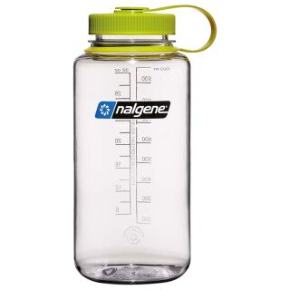 Nalgene Wide Mouth Bottle SUSTAIN Clear 1,0L
