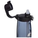 NALGENE NG Sustain Freshflow Wasserflasche Grey mit Strohhalm, 650 ml