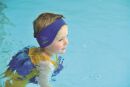 Konfidence Neopren Stirnband - Aquabands TM in blau Kind