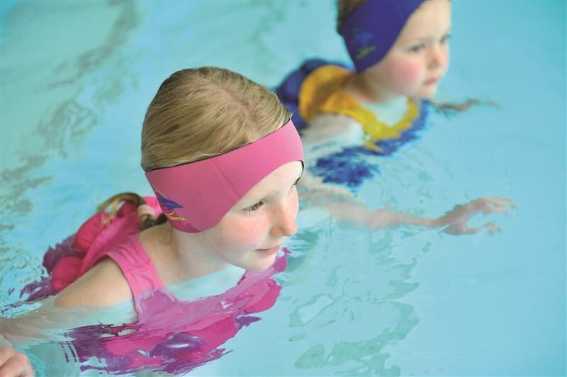 2 Stück Neopren Stirnbänder - Wasserdichter Ohrenschutz Für Schwimmen & Duschen