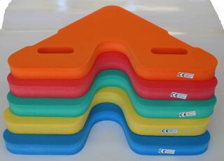 Schwimmbrett Dreieck Delta Sport Schwimmhilfe Schwimmdreieck Blau