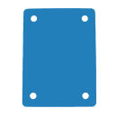 Schwimminsel Schwimmmatte mit 4 Löchern 950 x 700 x 38 mm Blau