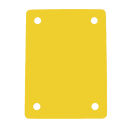 Schwimminsel Schwimmmatte mit 4 Löchern 950 x 700 x 38 mm Blau