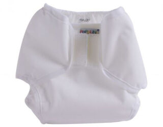 Popolini Überhose PopoWrap WHITE Weiß L 9-15 kg