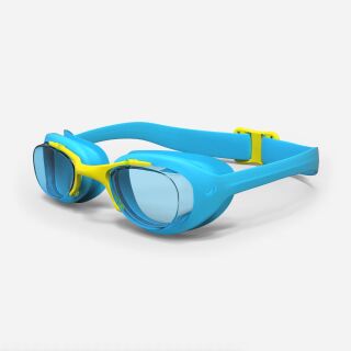 Schwimmbrille Antifog 100% UV Schutz für Kleinkinder einstellbar Türkis