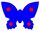 Auftriebshilfe Schwimmhilfe Schwimmspaß Schmetterling 390x300x38mm