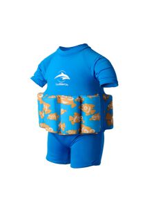 Konfidence Badeanzug Float Suit mit integriertem Auftrieb Clownfish Schwimmhilfe für optimale Armfreiheit 2 - 3 Jahre