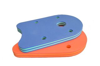 Schwimmbrett Klassik 480x300x38mm  Baby, Kinder, Erwachsene - Stripes - Gestreift Blau