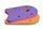 Schwimmbrett Klassik 480x300x38mm  Baby, Kinder, Erwachsene - Stripes - Gestreift Lila Purple Violett