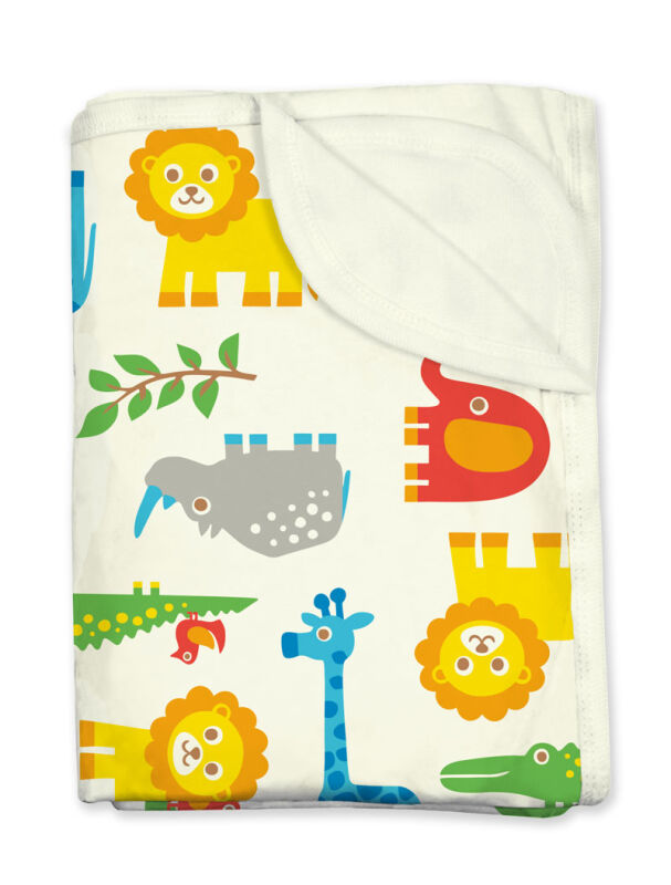 Baby Decke 80x90cm Aus 100% Bio Baumwolle - Kuschelweich Und Made In Germany