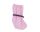Playshoes Regenfüßling Regenfüßlinge mit Fleece-Futter, verschiedene Farben, Oeko-Tex Standard 100 408911 Unisex-Baby Krabbelschuhe Rosa Medium