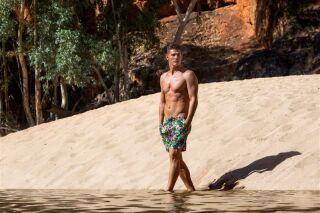 Funky Trunks Mens Long Johnny Short Jungle Jam Herrenbadeshort S/4/48