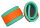 Schwimmbänder Armschwimmer Beinschwimmer300x80x38mm Grün