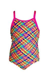 Funkita Basket Case One Piece Mädchen/Kinderbadeanzug 104/4