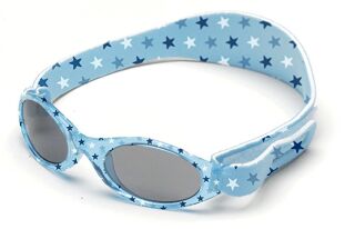 Dooky BabyBanz Babysonnenbrille 100% UV-Schutz 0-2Jahre Blue Star Alter0-2Jahre