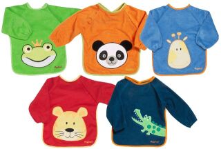 Playshoes Lätzchen mit Ärmel (1 Stück) Dunkelblau