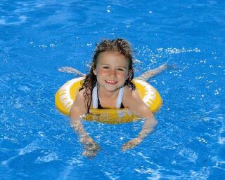 Freds Swimtrainer Classic Schwimmtrainer - Rot Gelb Orange 3M-6J GELB 4 - 8 Jahre / 20 - 36kg