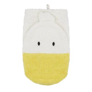 Fürnis Waschlappen mit lustigen Tiermotiven Gross 100% Bio Baumwolle GOTS 550 Ente