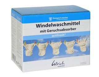 Ulrich Natürlich Windelwaschmittel mit Geruchsabsorber actifresh 2,0kg Box