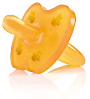 Hevea Schnuller Ente - symmetrisch 0-3 Monate