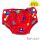 Popolini Badewindel Schwimmwindel Birdy Red S