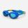 Schwimmbrille Antifog S 100% UV Schutz für Kleinkinder einstellbar Blau