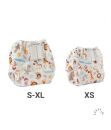 Popolini Überhose PopoWrap Wildlife Windelüberhose S 3-6 kg