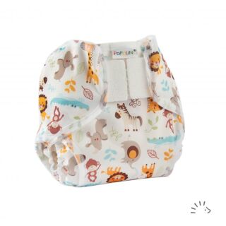 Popolini Überhose PopoWrap Wildlife Windelüberhose M 5-10 kg