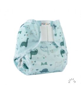 Popolini Überhose PopoWrap Dino Windelüberhose S 3-6 kg