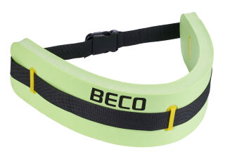 BECO Schwimmgürtel Monobelt Grün für Erwachsene über 60 kg verstellbares Gurtband