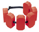 BECO Schwimmgürtel Kinder 6-tlg rot 6 Pads...