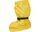 Playshoes Regenfüßling Regenfüßlinge mit Fleece-Futter, verschiedene Farben, Oeko-Tex Standard 100 408911 Unisex-Baby Krabbelschuhe Gelb Medium