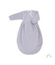 Popolini Felinchen Schlafsack Grau/Ecru Interlock GOTS...