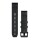 Garmin QuickFit Silikon Armband 22mm Schwarz Black für Approach, Fenix5, 6, Forerunner ..