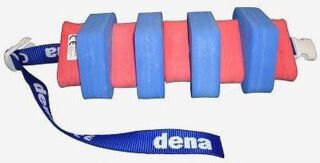 Schwimmgürtel Kinder mit Sicherheitsverschluß 60cm Länge Farbe Blau Rot