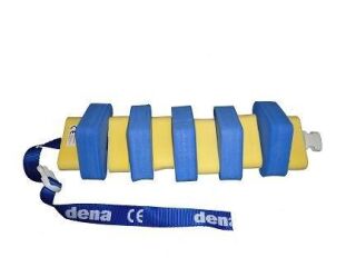 Schwimmgürtel Jugendliche mit Sicherheitsverschluß 100cm Länge Farbe Blau Orange