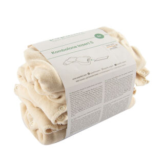 Popolini Kombolone Einlage für Windel für Erwachsene und große Kinder Frottee Soft XL 5er Pack