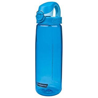 NG OTF Sustain Trinkflasche Nalgene mit Einhand Druckverschluss On the fly 0,65L Blau/Blau