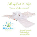 Blümchen Pull-up Pant (5-15kg) - Onesize Schwimmwindel + Trainer