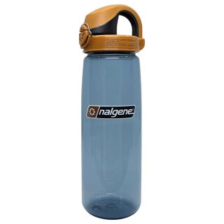 NG OTF Sustain Trinkflasche Nalgene mit Einhand Druckverschluss On the fly 0,65L Rhino/Brown Black